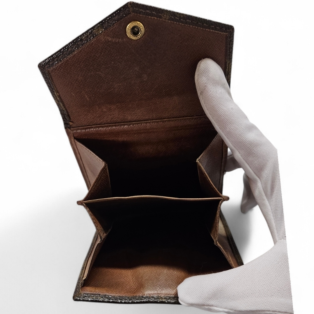 Louis Vuitton Vintage Elise Double Snap Wallet in Monogram Canvas From 1986 - Picture 8 of 16